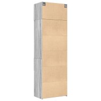 vidaXL Hochschrank Grau Sonoma 70x42,5x225 cm Holzwerkstoff