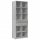 vidaXL Hochschrank Grau Sonoma 70x42,5x225 cm Holzwerkstoff