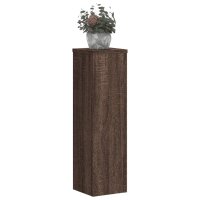 vidaXL Pflanzenst&auml;nder 2 Stk. Eichen-Optik 17x17x60 cm Holzwerkstoff