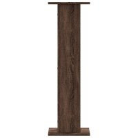 vidaXL Pflanzenst&auml;nder 2 Stk. Eichen-Optik 30x30x95 cm Holzwerkstoff