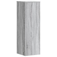 vidaXL Pflanzenst&auml;nder 2 Stk. Grau Sonoma 33x33x100 cm Holzwerkstoff