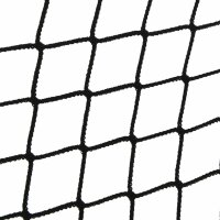 vidaXL Anh&auml;ngernetz mit Gummiseil Schwarz 5x3,5 m PP