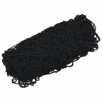 vidaXL Anhängernetz mit Gummiseil Schwarz 3,5x3 m PP