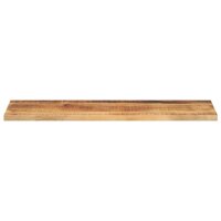 vidaXL Tischplatte 120x30x3,8 cm Rechteckig Raues Massivholz Mango