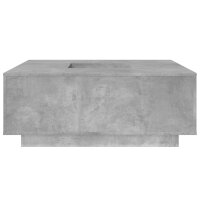 vidaXL Couchtisch Betongrau 100x100x40 cm Holzwerkstoff