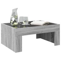 vidaXL Couchtisch mit Infinity-LED Grau Sonoma 70x50x30 cm