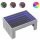 vidaXL Couchtisch mit Infinity-LED Grau Sonoma 70x50x30 cm