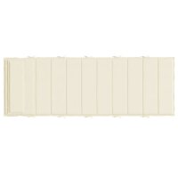 vidaXL Sonnenliegen-Auflage Creme 180x60x3 cm Oxford-Gewebe