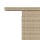 vidaXL Gartentisch mit Glasplatte Beige 100x55x73 cm Poly Rattan