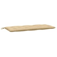 vidaXL Gartenbank-Auflage Melange Beige 120x50x7 cm Stoff