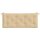 vidaXL Gartenbank-Auflage Melange Beige 120x50x7 cm Stoff