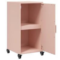 vidaXL Sideboard Rosa 36x39x72 cm Kaltgewalzter Stahl