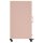 vidaXL Sideboard Rosa 36x39x72 cm Kaltgewalzter Stahl