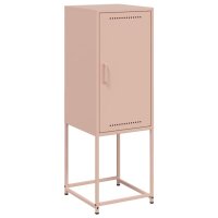 vidaXL Highboard Rosa 36x39x107 cm Stahl