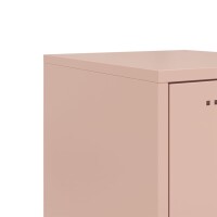 vidaXL Highboard Rosa 36x39x107 cm Stahl