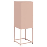 vidaXL Highboard Rosa 36x39x107 cm Stahl