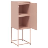 vidaXL Highboard Rosa 36x39x107 cm Stahl