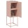 vidaXL Highboard Rosa 36x39x107 cm Stahl