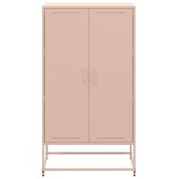 vidaXL Highboard Rosa 68,5x38,5x123,5 cm Stahl