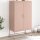 vidaXL Highboard Rosa 68,5x38,5x123,5 cm Stahl