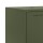 vidaXL Highboard Olivgr&uuml;n 68,5x38,5x107 cm Stahl