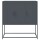 vidaXL Highboard Anthrazit 100,5x39x107 cm Stahl