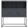 vidaXL Sideboard Anthrazit 100,5x39x107 cm Kaltgewalzter Stahl