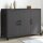 vidaXL Sideboard Schwarz 100,5x39x72 cm Kaltgewalzter Stahl