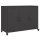 vidaXL Sideboard Schwarz 100,5x39x72 cm Kaltgewalzter Stahl