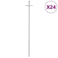 vidaXL Zeltheringe 24 Stk. 29,5 cm Ø6 mm...