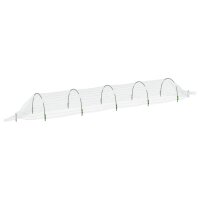 vidaXL Netztunnel 2 Stk. 1,5x5 m Fiberglas und PP