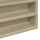 vidaXL Vitrinenschrank Sonoma-Eiche 100x8,5x75 cm Holzwerkstoff