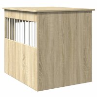 vidaXL Hundek&auml;fig im M&ouml;belstil Sonoma-Eiche 64,5x80x71cm Holzwerkstoff