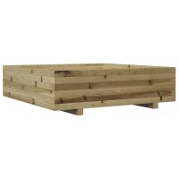 vidaXL Pflanzkübel 90x90x26,5 cm Kiefernholz...