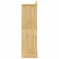 vidaXL Kleiderschrank Corona 151,5x52x186 cm Massivholz Kiefer