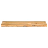 vidaXL Tischplatte mit Baumkante 100x40x2,5 cm Massivholz Mango