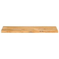 vidaXL Tischplatte mit Baumkante 100x40x3,8 cm Massivholz Mango