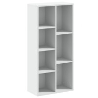 vidaXL B&uuml;cherregal Wei&szlig; 50x25x105 cm Holzwerkstoff