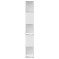 vidaXL B&uuml;cherregal 5 B&ouml;den Wei&szlig; 45x23,5x162,5 cm Holzwerkstoff