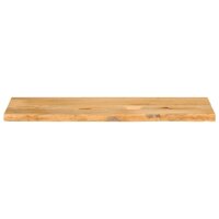 vidaXL Tischplatte mit Baumkante 110x30x2,5 cm Massivholz Mango