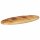 vidaXL Tischplatte 110x50x3,8 cm Oval Massivholz Mango