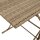 vidaXL 7-tlg. Garten-Essgruppe mit Kissen Beige Poly Rattan