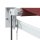 vidaXL Markise Automatisch Weinrot 350x250 cm