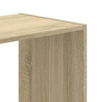 vidaXL B&uuml;cherregal Sonoma-Eiche 68,5x32x68,5 cm Holzwerkstoff