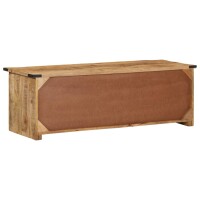 vidaXL TV-Schrank mit T&uuml;ren 105x35x36 cm Massivholz Mango