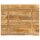 vidaXL Tischplatte 90x80x2,5 cm Baumkante Massivholz Raues Mangoholz