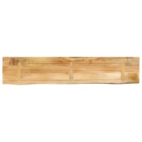 vidaXL Tischplatte 180x30x3,8 cm Baumkante Massivholz Raues Mangoholz