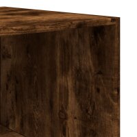 vidaXL Kleiderschrank R&auml;uchereiche 80x50x200 cm Holzwerkstoffs