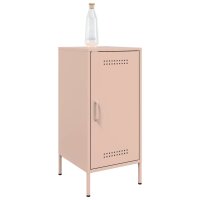 vidaXL Sideboard Rosa 36x39x79 cm Kaltgewalzter Stahl