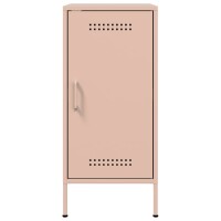 vidaXL Sideboard Rosa 36x39x79 cm Kaltgewalzter Stahl